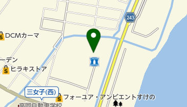 KEIZ高岡店の地図画像