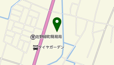 クィーンオブノースランド佐野店の地図画像
