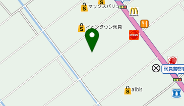ダイナム氷見店の地図画像