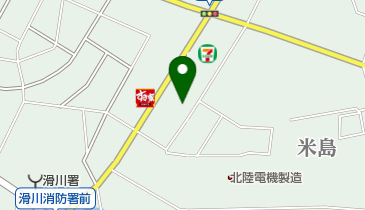 ダイナム滑川店の地図画像