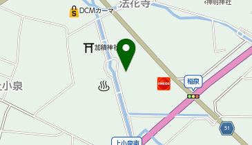 クィーンオブノースランド滑川店の地図画像