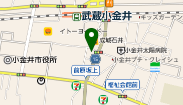 デルコ小金井店の地図画像