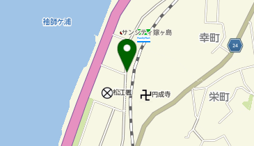 あそべるUFO袖師の地図画像