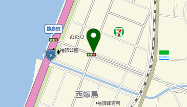 UFO嫁島の地図画像