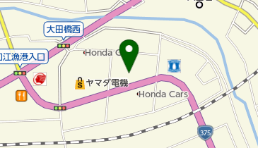 丸三大田店の地図画像