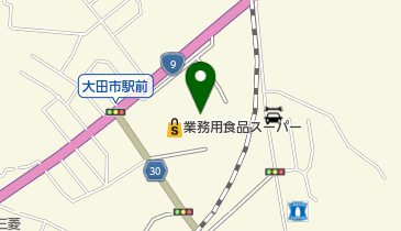 マンモス大田店の地図画像