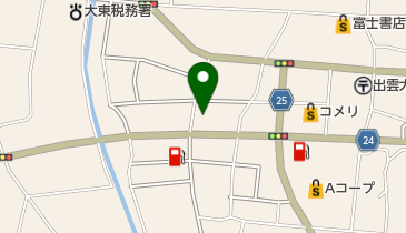 丸三大東店の地図画像