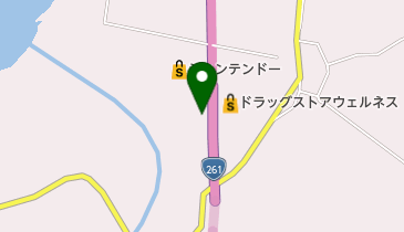 ラスベガス川本店の地図画像