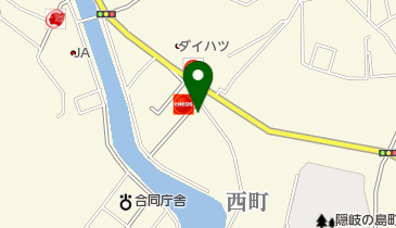 ラスベガス隠岐店の地図画像