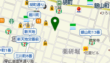 流川ビクトリーセブンの地図画像