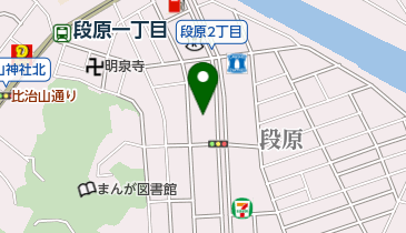 ZAPP 段原店の地図画像