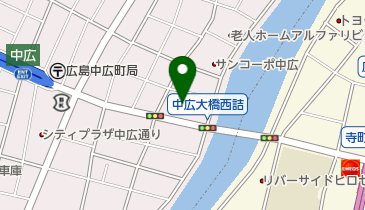 コンバット中広店の地図画像