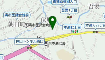 タイヨー呉店の地図画像