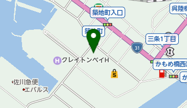 パチンコ ゴールデンキングの地図画像