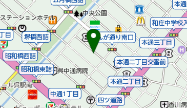 プローバ呉店の地図画像