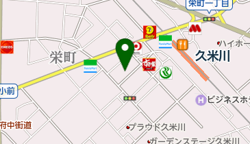 オゼック久米川店の地図画像