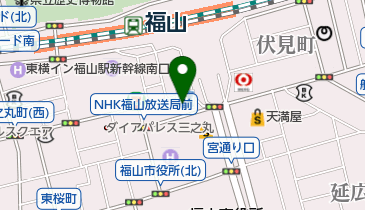ウイング福山駅前店の地図画像