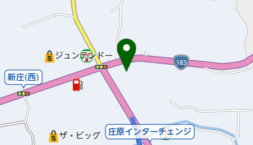 テキサス庄原店の地図画像