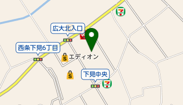 大学 下見店の地図画像