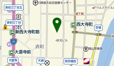 バージン表町店の地図画像