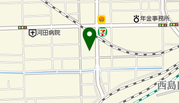 スーパーハリウッド富町店の地図画像