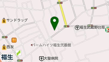 チャレンジャー福生の地図画像