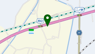 バージン長船店の地図画像