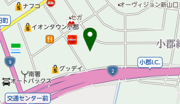 ダイナム山口小郡店の地図画像