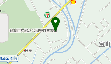 ピー・パーク山口店の地図画像