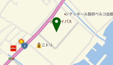 PSJ長府店の地図画像