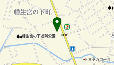 ロータリーパワーステーション山の田店の地図画像