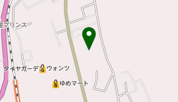 丸三東萩店の地図画像