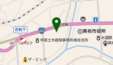 ハリウッド美祢の地図画像