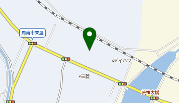 スーパーハリウッド☆周南店の地図画像