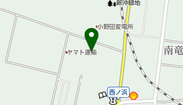 竜王ホールの地図画像