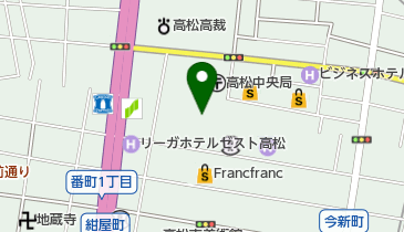 たまや兵庫町店の地図画像