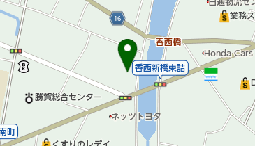 パーラーグランド香西の地図画像