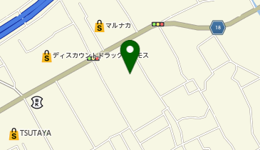 たまや郡家店の地図画像