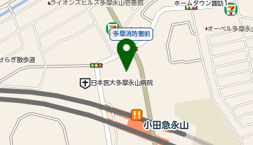 プレゴ永山店の地図画像