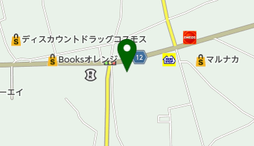 ミリオン市場店の地図画像