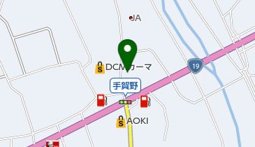 [EV]トヨタカローラネッツ岐阜(株) カローラ中津川店の地図画像