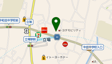 [EV]トヨタモビリティ神奈川 立場駅前店 (カローラ横浜)の地図画像