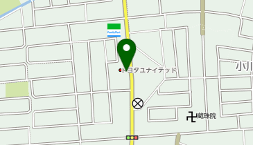 [EV]トヨタユナイテッド静岡(株) 焼津みなと店 (カローラ東海)の地図画像