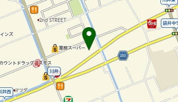 [EV]トヨタユナイテッド静岡(株) 袋井東店 (カローラ東海)の地図画像