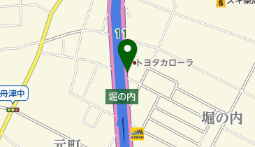 [EV]トヨタモビリティ中京(株) 小牧堀の内店 (カローラ)の地図画像