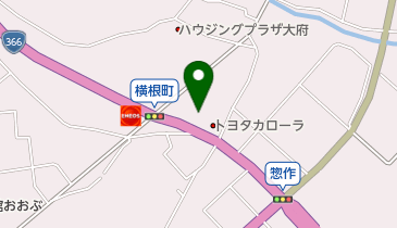 [EV]トヨタモビリティ中京(株) 大府横根店 (カローラ)の地図画像