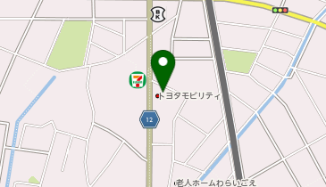 [EV]トヨタモビリティ中京(株) 西尾店 (カローラ)の地図画像