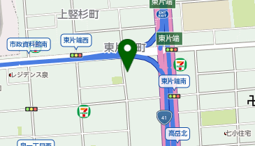 [EV]トヨタカローラ愛知(株) 東片端店の地図画像