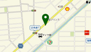 [EV]トヨタカローラ愛知(株) 辻本通店の地図画像