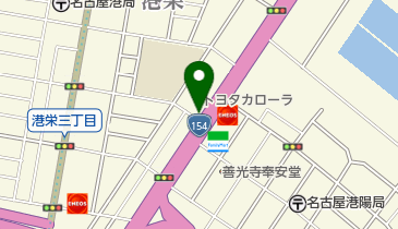 [EV]トヨタカローラ愛知(株) 港店の地図画像